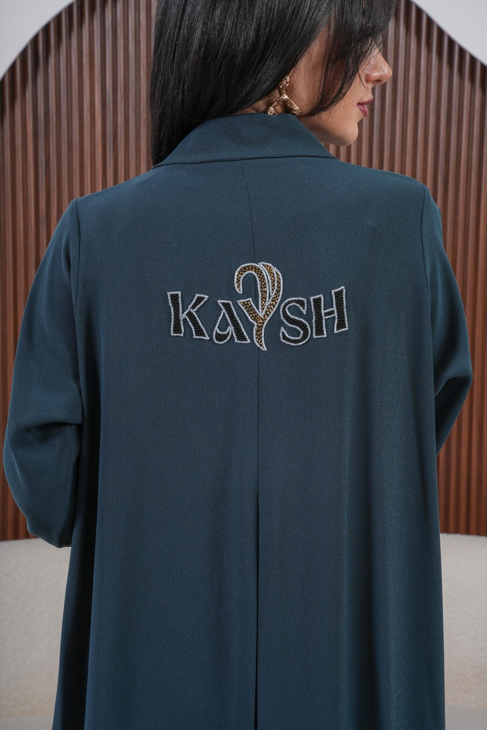 Sapphire Veil Abaya - Image 12