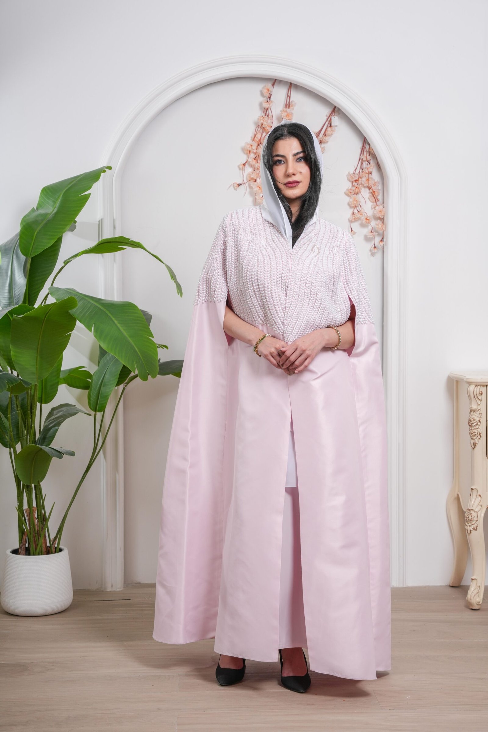 Blush Pearl Abaya