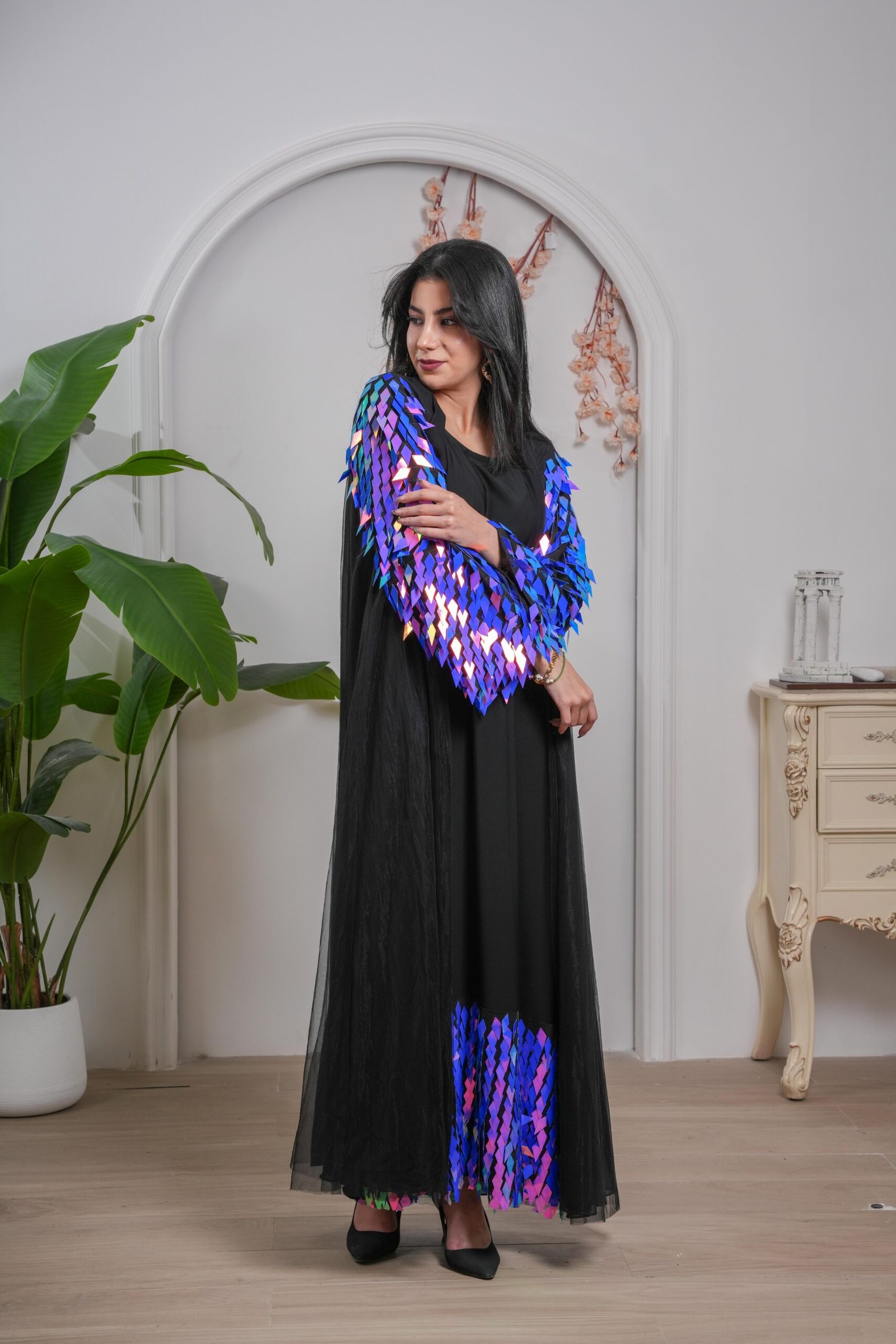 Midnight Prism Abaya - Image 2