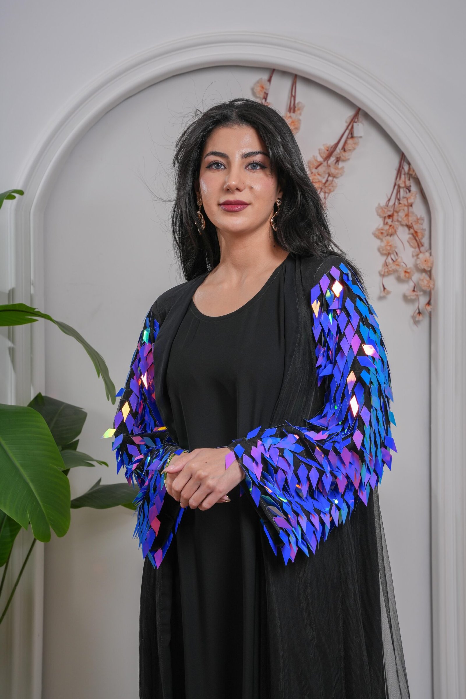 Midnight Prism Abaya - Image 7