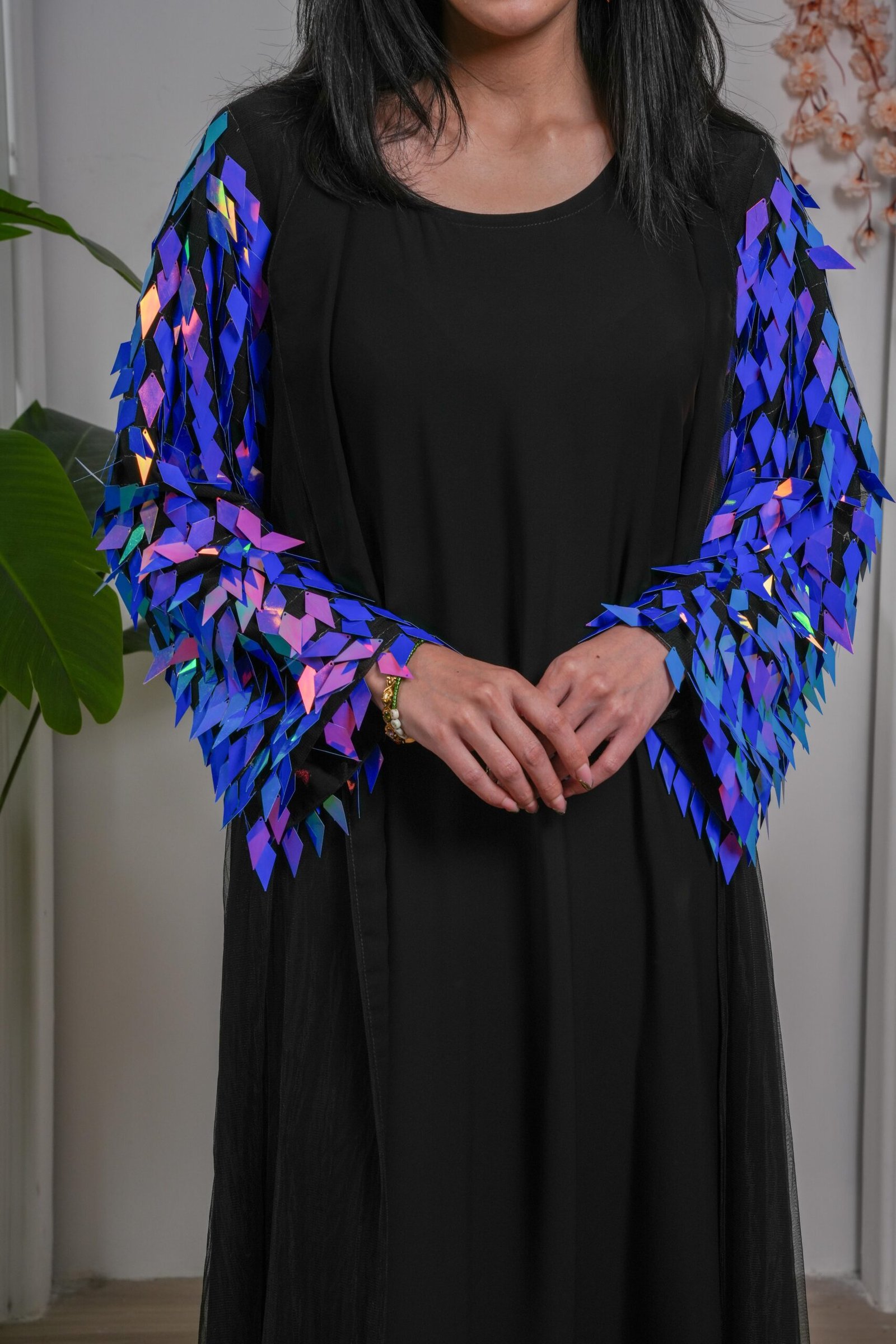 Midnight Prism Abaya - Image 5
