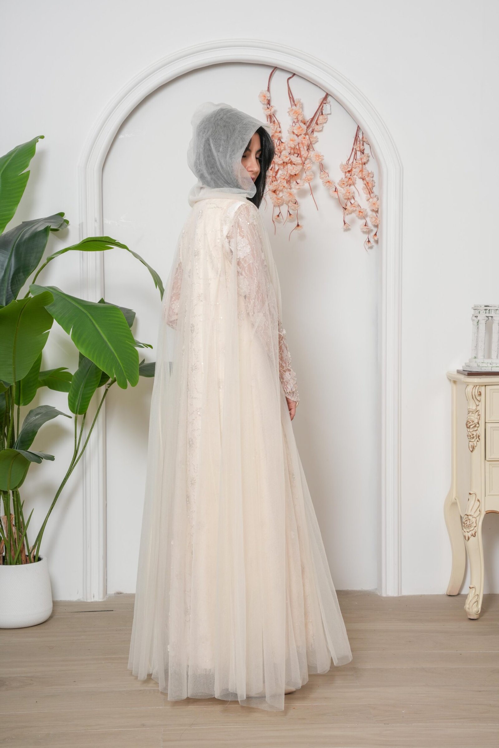 Celeste Ivory Abaya - Image 6