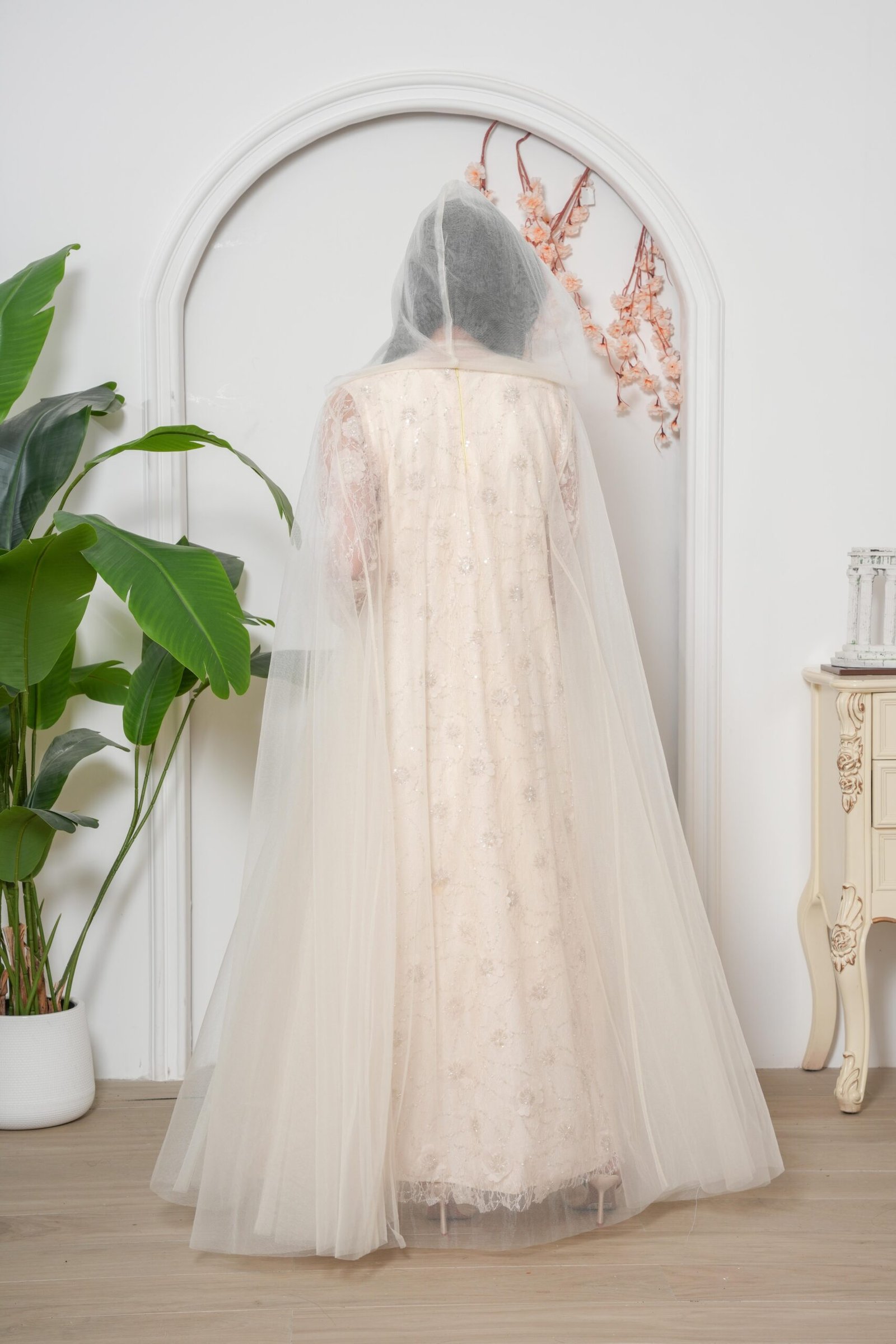 Celeste Ivory Abaya - Image 7