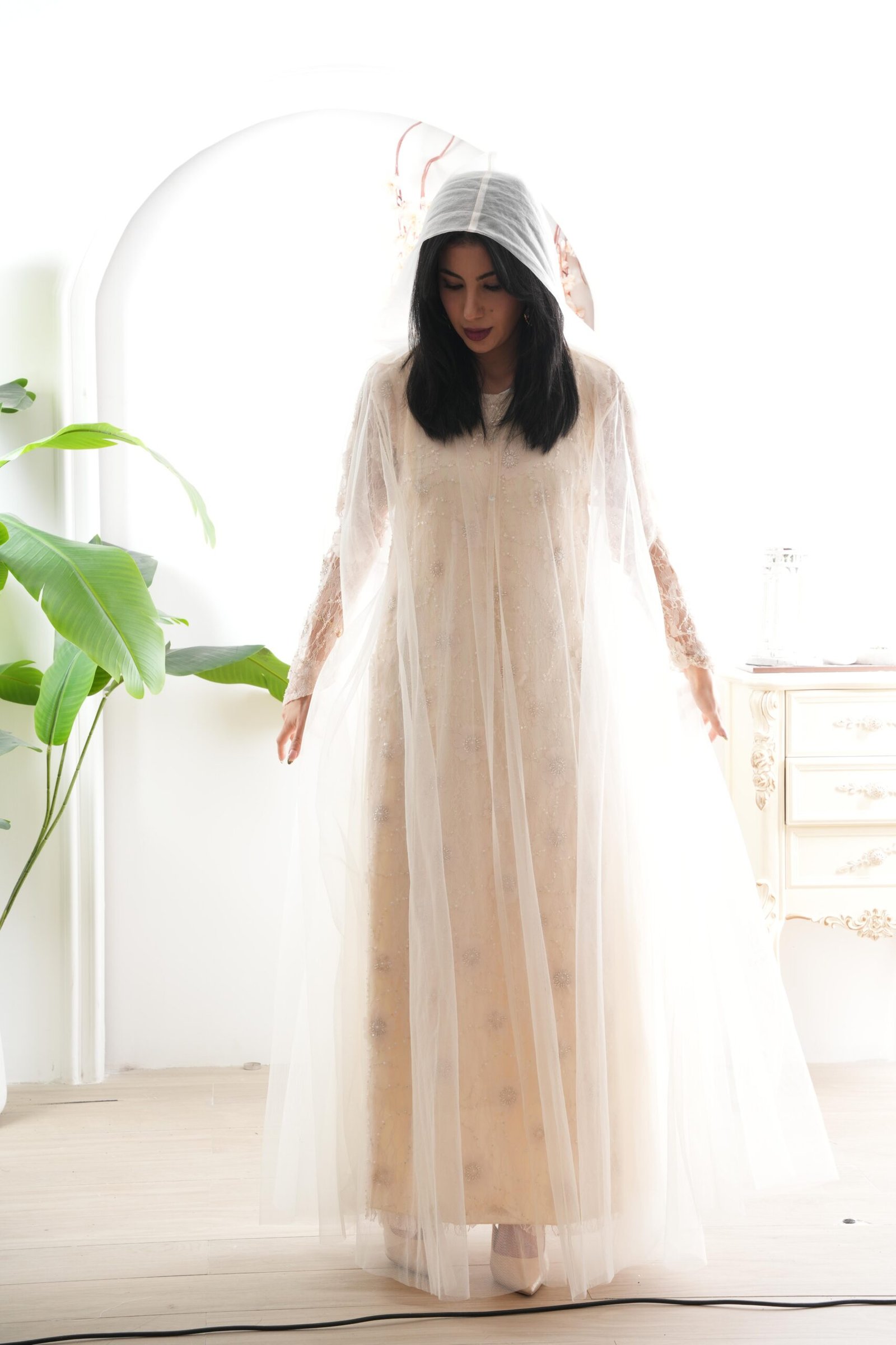 Celeste Ivory Abaya - Image 13