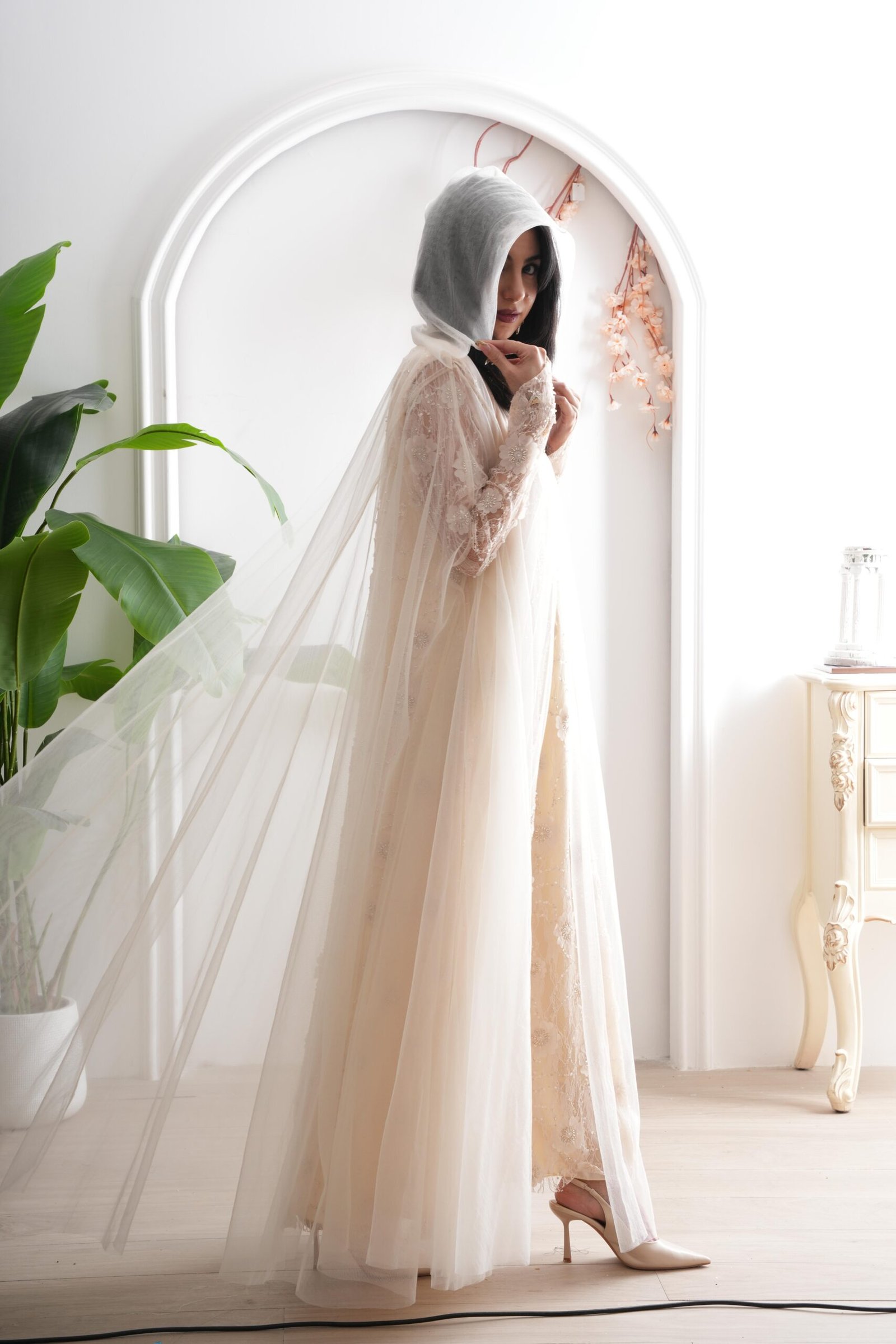 Celeste Ivory Abaya - Image 14